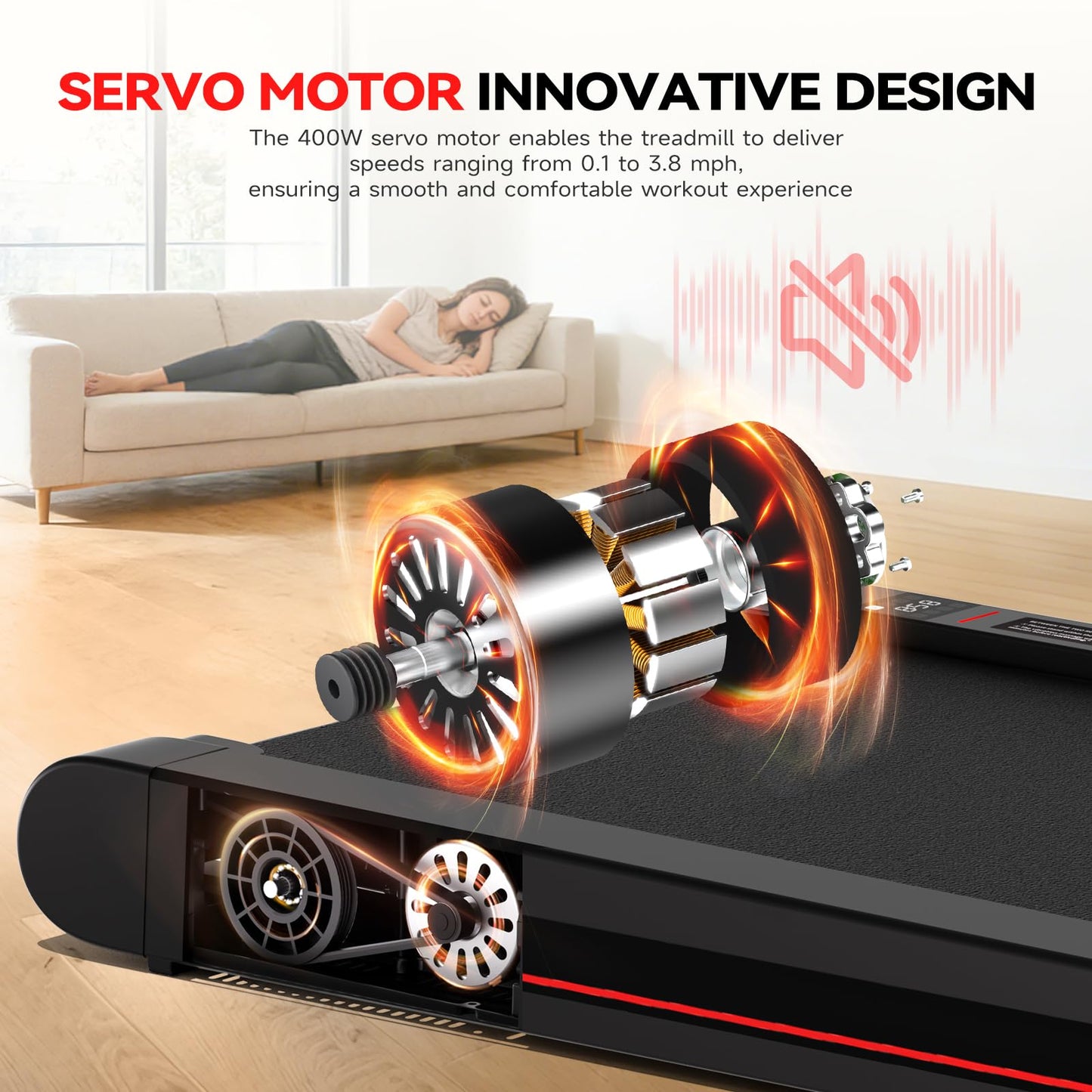 Freepi Walking Pad,Under Desk Vibration Treadmill,3 in 1 Vibration Plate Exercise Machine,Portable Treadmill for Home