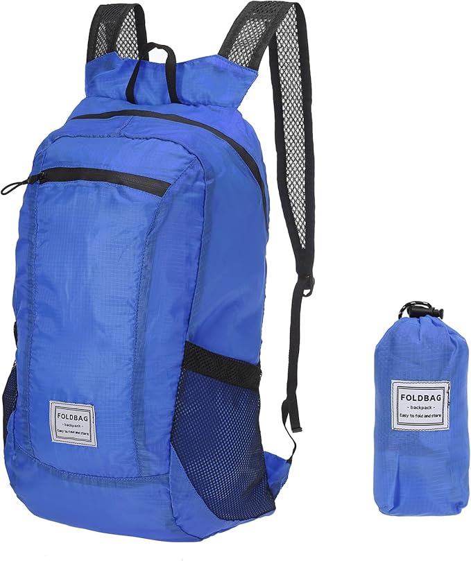 PATIKIL Hiking Backpack, 15L-20L Packable Lightweight Backpack Daypack Foldable Outdoor Climbing Cycling Backpacking Shoul...
