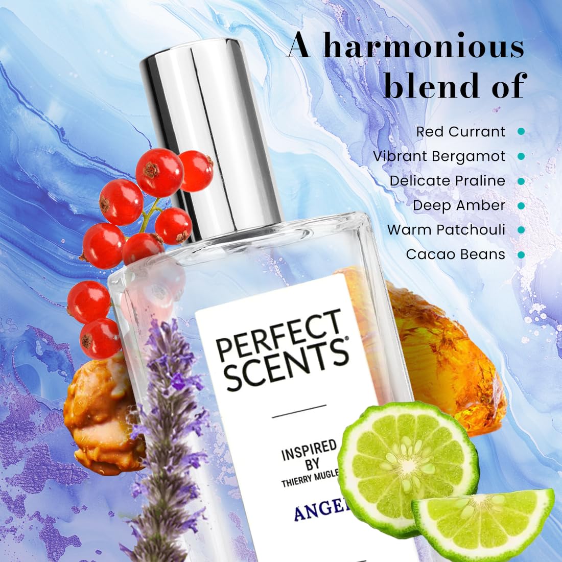 Perfect Scents Fragrances | Women’s Eau de Toilette | Vegan and Paraben Free | 3.4 Fluid Ounces