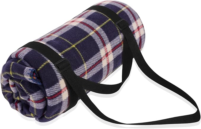 Amylove 2 Pcs Picnic Blanket Carry Strap for Camping Motorcycle Bedroll Adjustable Yoga Mat Holder with Shoulder Strap and...