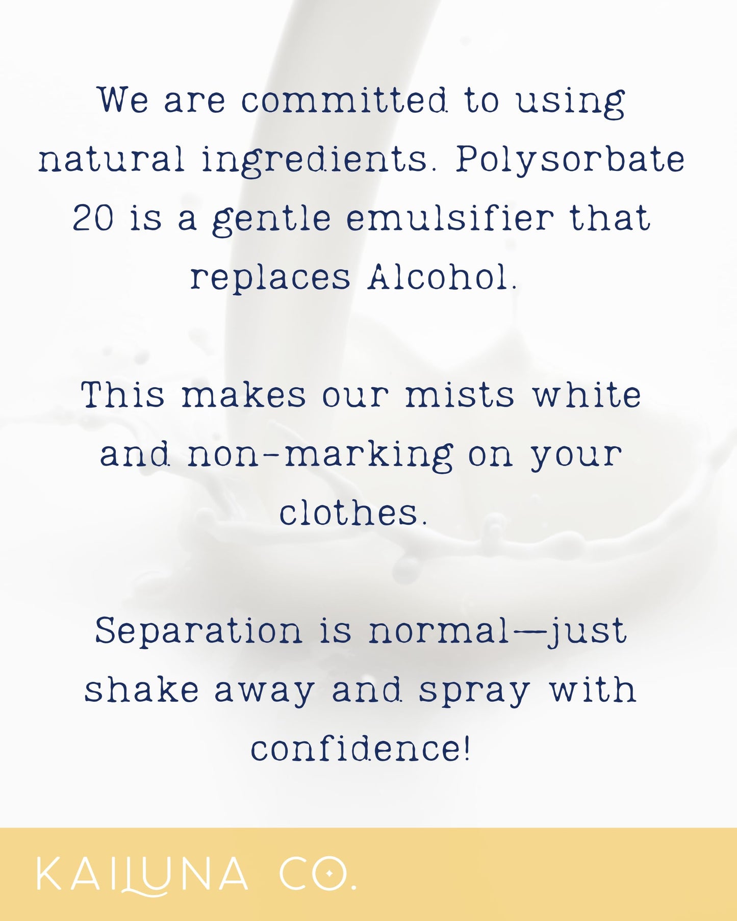 Kailuna Co. Honeysuckle Natural Hair & Body Mist Spray, Pure Essential and Fragrance Oils, Alcohol-Free, Handmade in California, 0.5Fl Oz