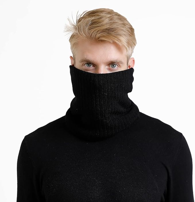 Winter Scarf Neck Warmer Gaiter Face for Men Women Warm Fleece Ski