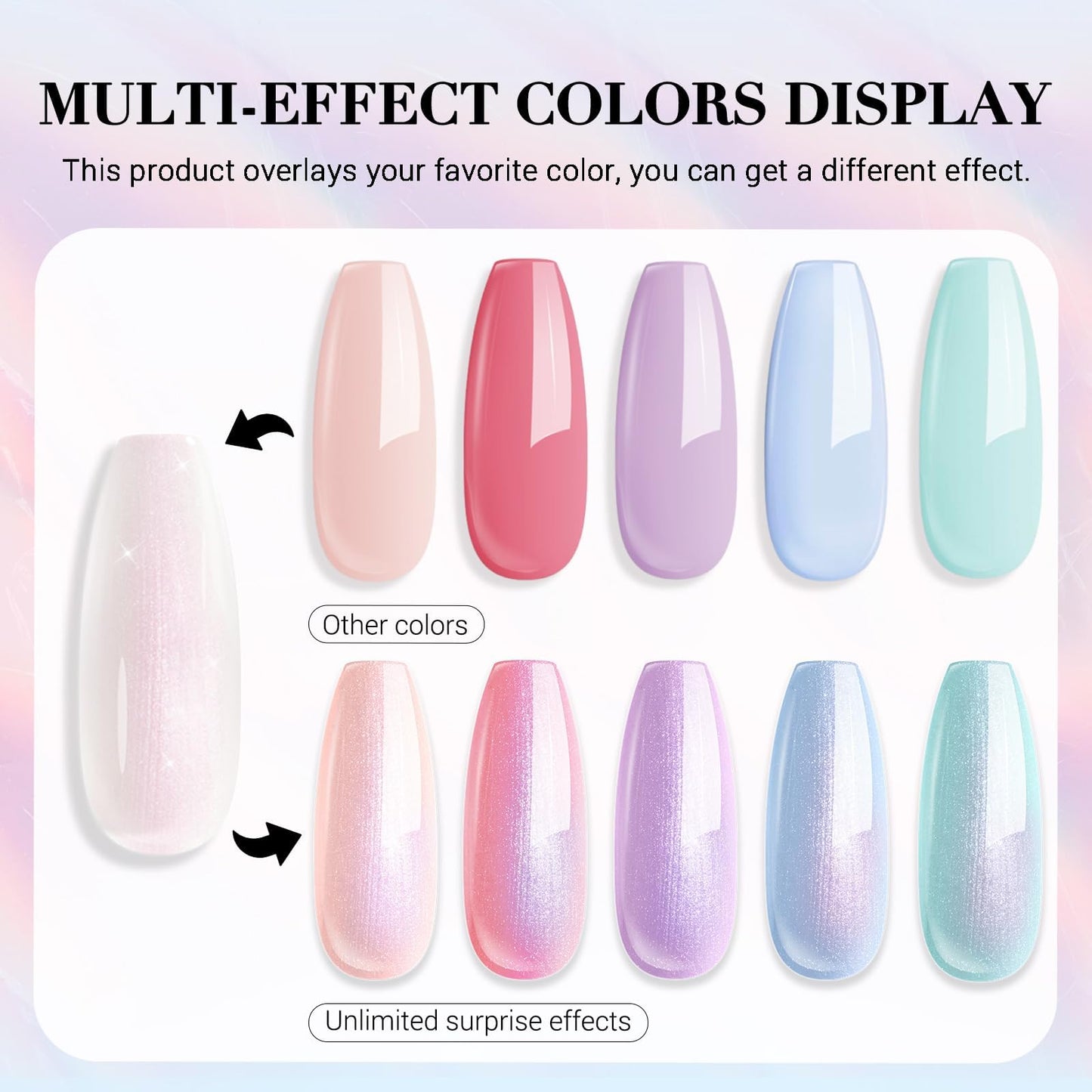 AZUREBEAUTY Shimmering Purple Nail Polish,Glitter Purple Color Quick Dry Complete Natural Super Lustrous Nail Enamel Polish,Prof