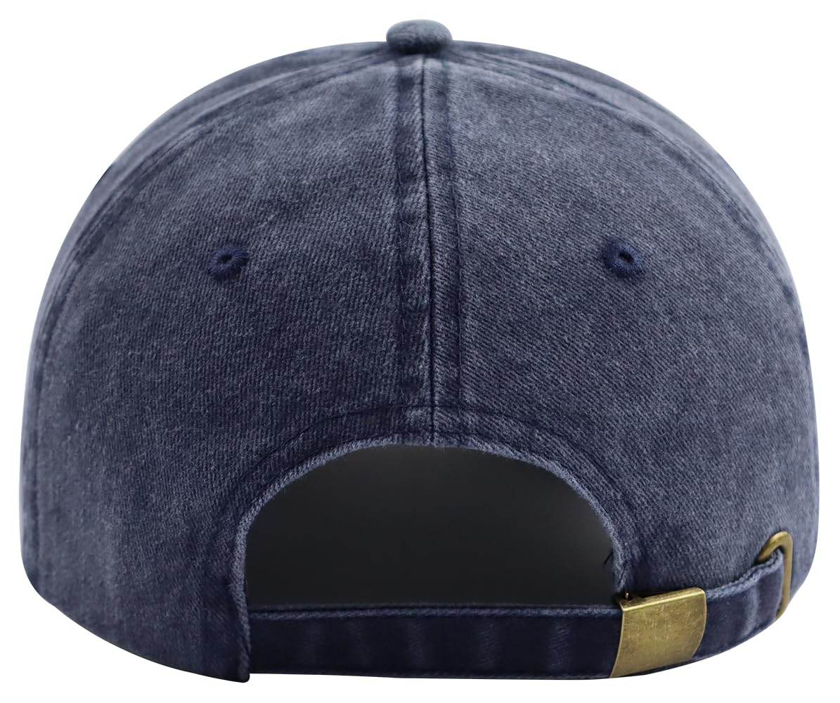 Pop Pop Gifts from Grandkids Daughter Son, World's Best Grandpa Hat, Grandfather Baseball Cap, Fathers Day Retirement Birthday Gifts for Grandpa Dad Navy