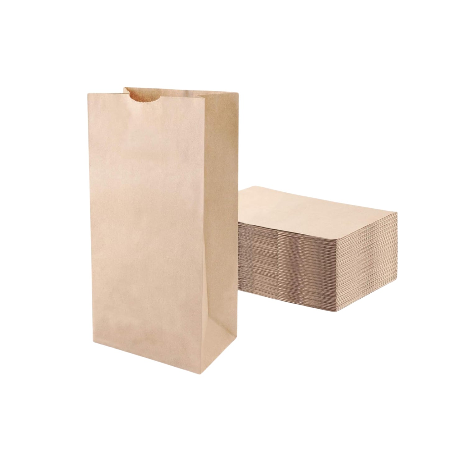 Perfect Stix 2lb Brown Paper Bags- Package of 500ct