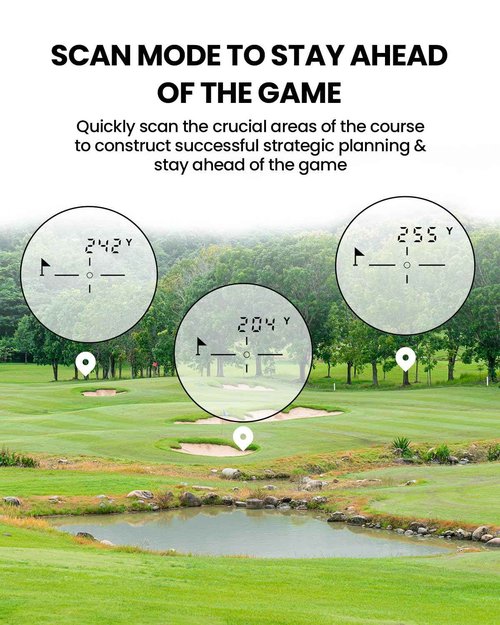MiLESEEY PF1 1000 Yards Golf Rangefinder with Slope Switch, All Weather Golf Range Finder, 0.1s Flag Lock with Pulse Vibration, IP65 Waterproof, 7.5° Wide View, Continuous Scan Mode (PF1-Pink)