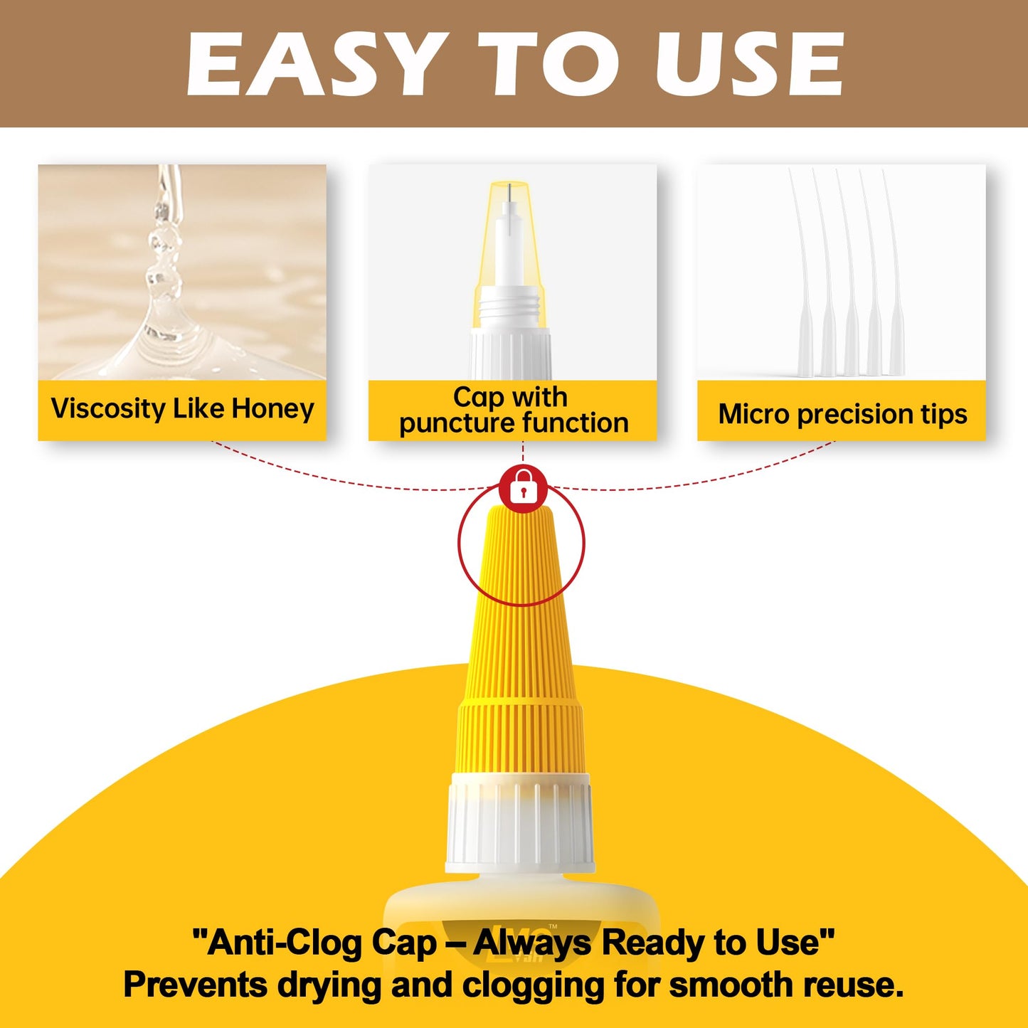 Ceramic Super Glue Liquid, Clear Instant Cyanoacrylate Adhesives for Ceramic Repair Food Safe, All Purpose CA Glue for Shoe Plastic Leather Glass Model Metal Wood Pottery Porcelain Mugs Clay Dishes