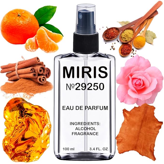 MIRIS No. 29250, Inspired by 1 Million, Long-Lasting Eau de Parfum for Men, Spray 3.4 Fl Oz / 100 ml