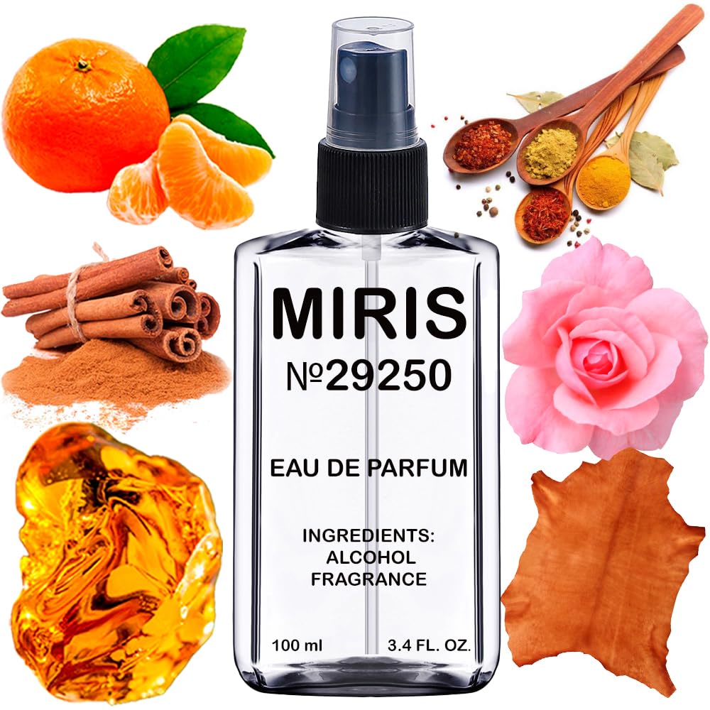 MIRIS No. 29250, Inspired by 1 Million, Long-Lasting Eau de Parfum for Men, Spray 3.4 Fl Oz / 100 ml