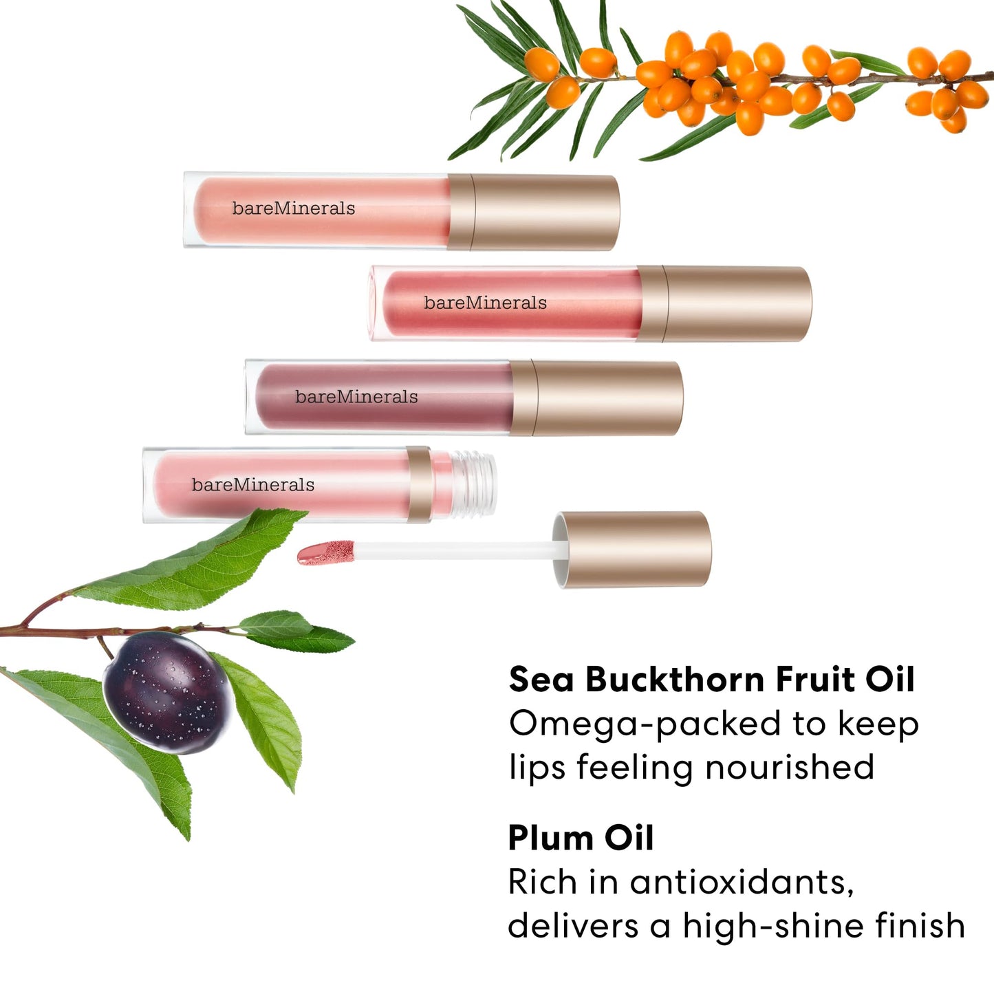 bareMinerals Mineralist Lip Gloss-Balm, Love