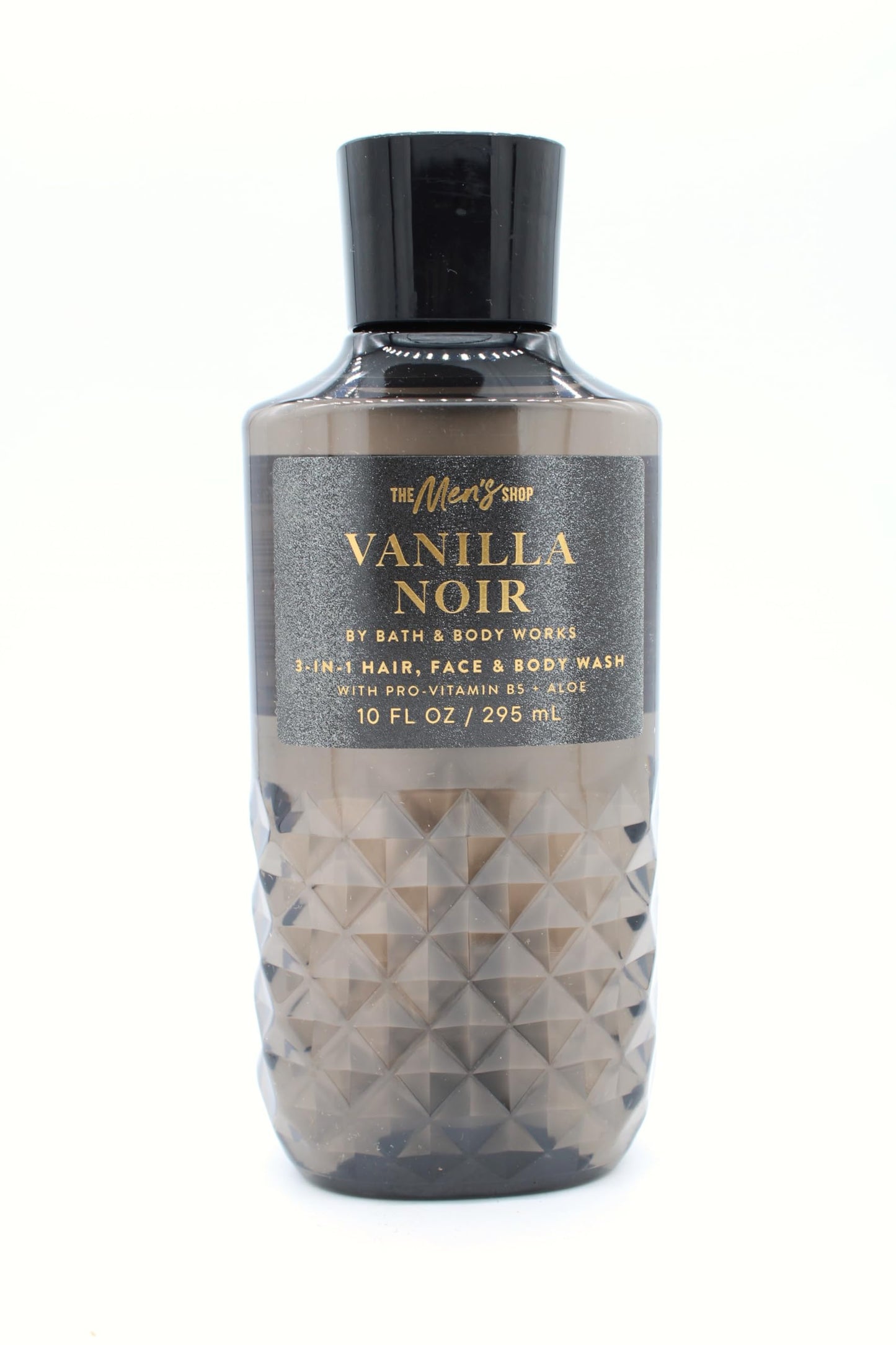 Vanilla Noir, Bath and Body, Men 's 3-in-1 Hair, Face & Body Wash, 10 fl oz (Artwork, Packaging May Vary)