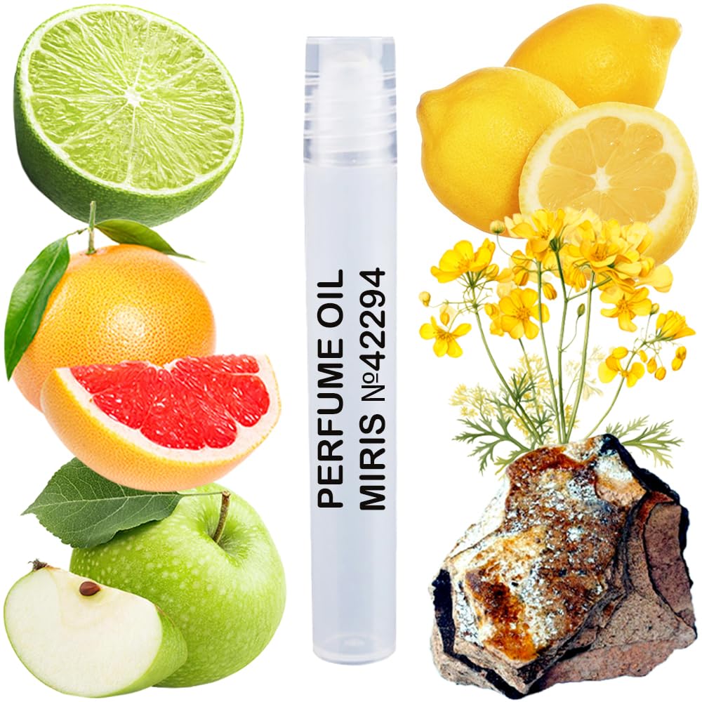 MIRIS No. 42294, Inspired by Elysium Homme, Long-Lasting Perfume Oil for Men Roll-On, Rollerball 0.34 Fl Oz / 10 ml