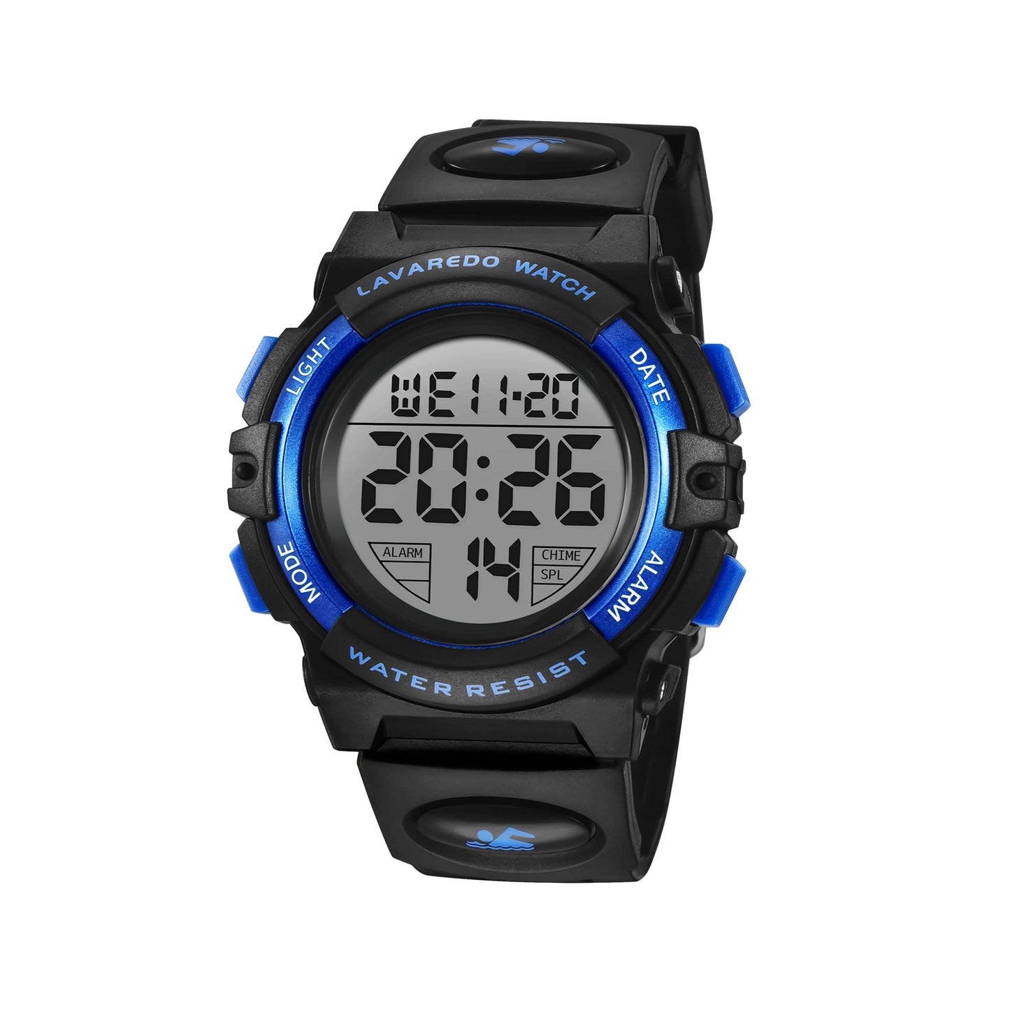 Kids Watch,Boys Watch for 3-15 Year Old Boys,Digital Sport Outdoor Multifunctional Chronograph LED 50 M Waterproof Alarm Calendar Analog Watch for Children with Silicone Band,Kids Gift