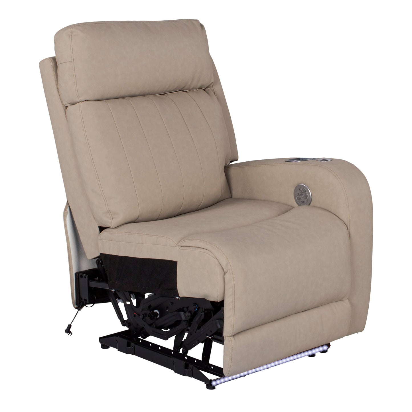Thomas Payne® Seismic Series Luxury RV Theater Seating Recliner - Left Hand Configuration, Altoona – Remote Control Power Recline, Massage and Lumbar – Power Port Accessory Compatible – 2020134975