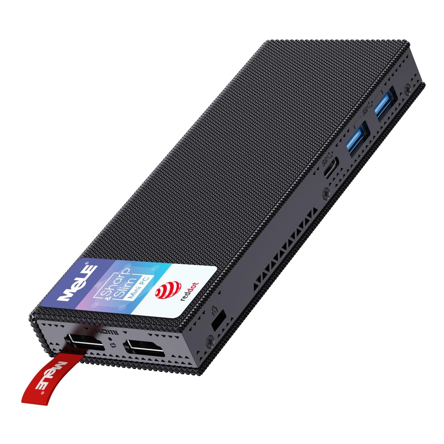 Mele Pcg02 Pro Fanless Mini Pc Stick Alder Lake N100(Up To 3.4Ghz) Micro Pc 8Gb 256Gb Mini Computers Small Desktop With 2.4G/5G