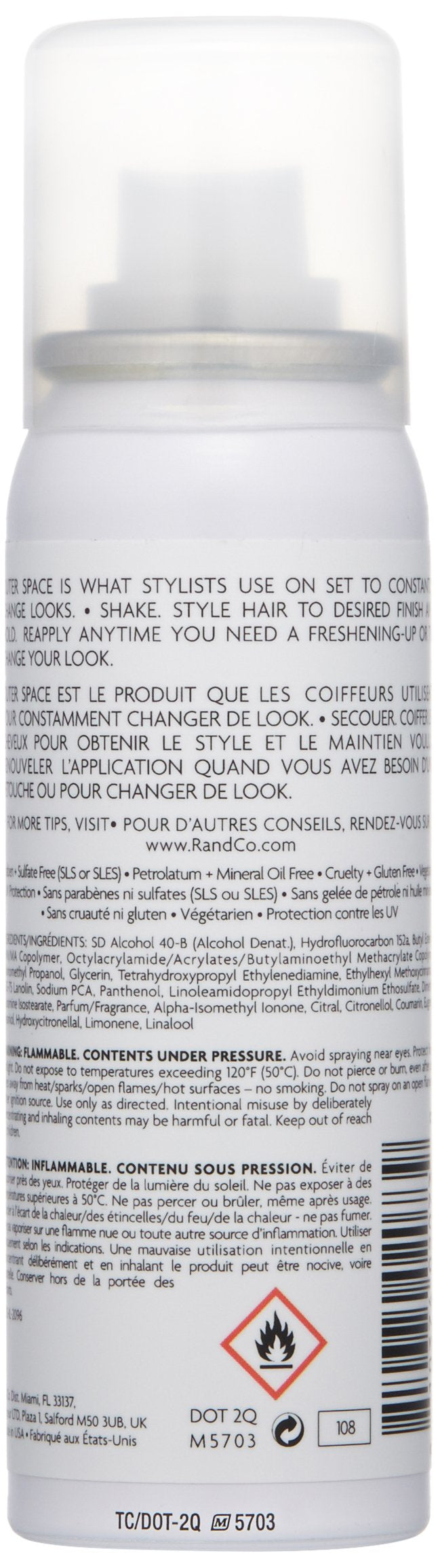 R+Co Outerspace Flexible Hairspray