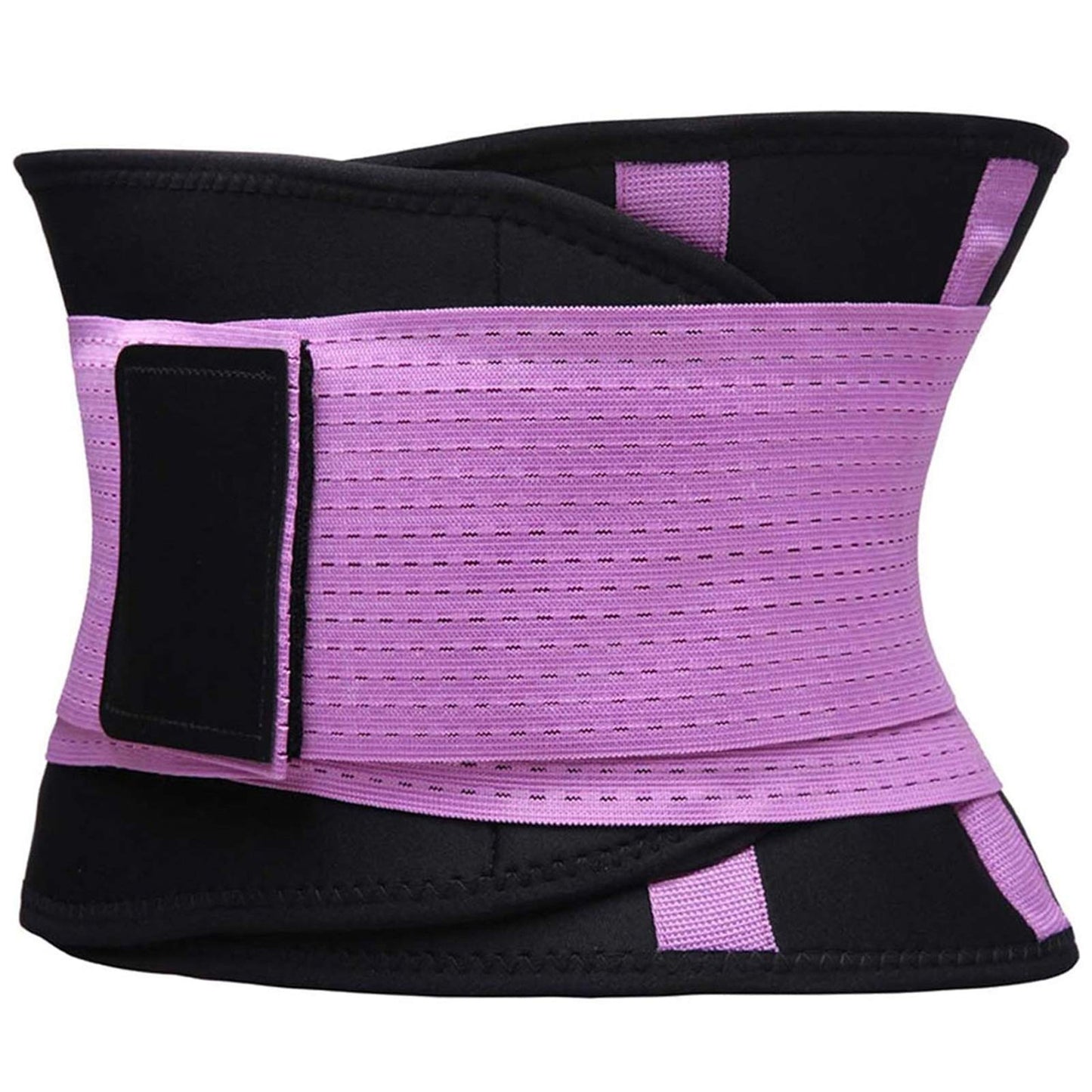 VENUZOR Waist Trainer Belt for Women - Waist Cincher Trimmer - Slimming Body Shaper Belt - Sport Girdle Belt (UP Graded)(Purple,Large)