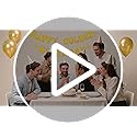 JNXCYQ Gold Happy Birthday Banner or Happy Birthday Sign for Golden Bday Party Decorations,Golden Girls Bday Decorations-G...