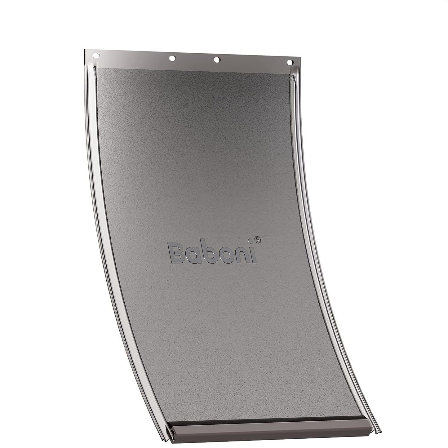 Baboni Replacement Flap for Dog and Cat Doors Including Screws, Medium(8 1/8 in x 12 7/8 in)