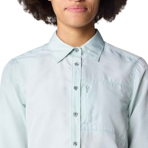Mountain Hardwear Women's Canyon Long Sleeve, Mineral Spring, Medium