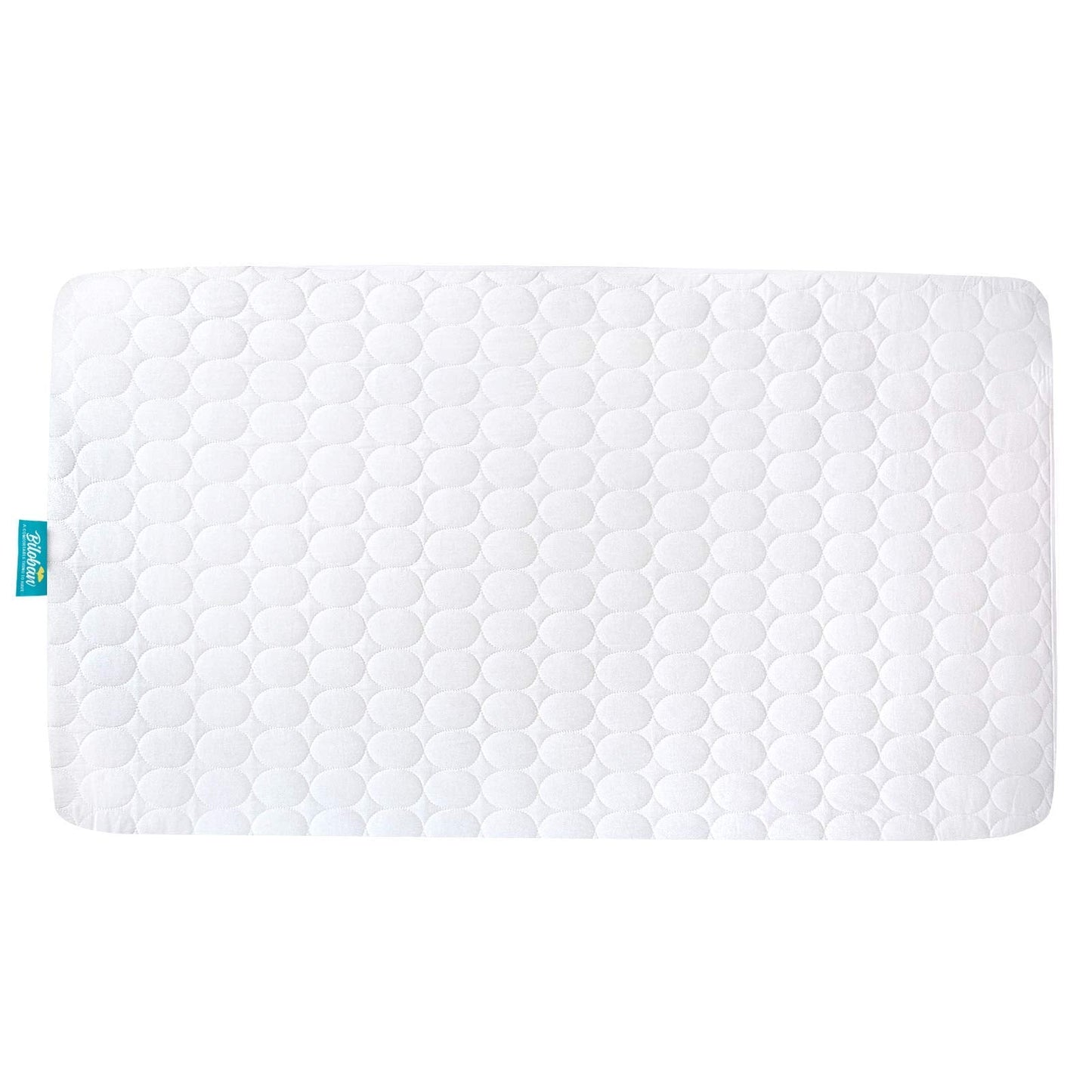 Crib Mattress Protector Pad Waterproof, Toddler Machine Washable & Dryer Fit Baby Bed Mattress Protector (Standard Size 52” x 28”)