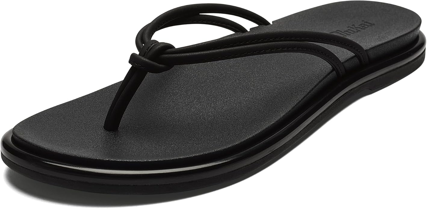 OLUKAI Aka Women's Beach Sandals, Water-Friendly Flip-Flop Slides, All-Day Comfort & Support, Stylish & Vibrant Colors