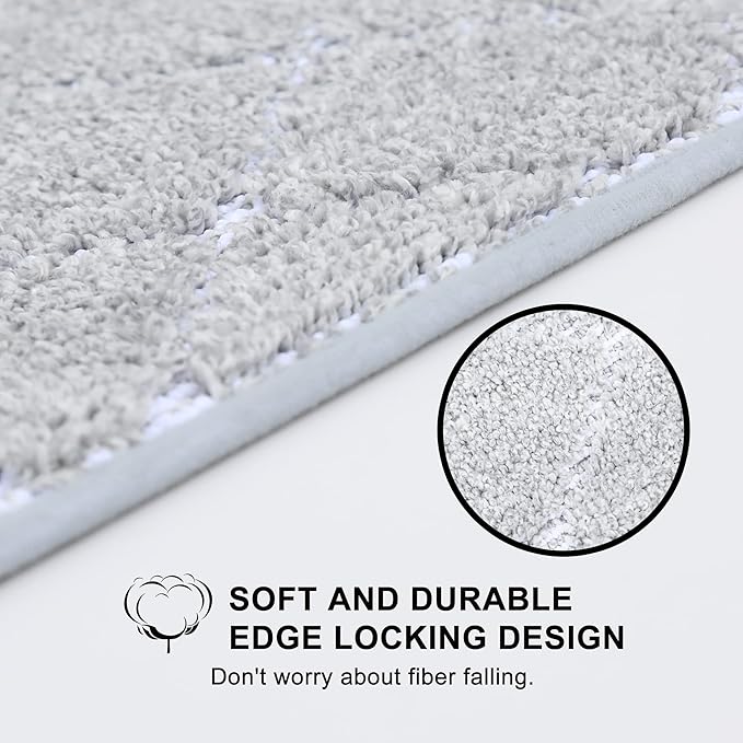 BEQHAUSE Stair Treads 15 Pack Self-Adhesive Stair Mats 28inX9in Stair Treads for Wooden Steps Non-Slip Stair Grips Polyester Soft Edging Stair Rugs Grey Stair Runner