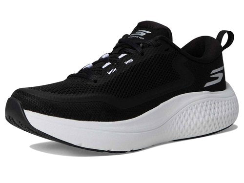 Skechers Womens Go Run Supersonic Max Black/White 11 Medium