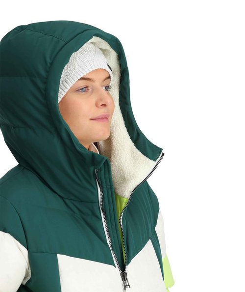 Spyder Women's Eastwood Down Hooded Jacket