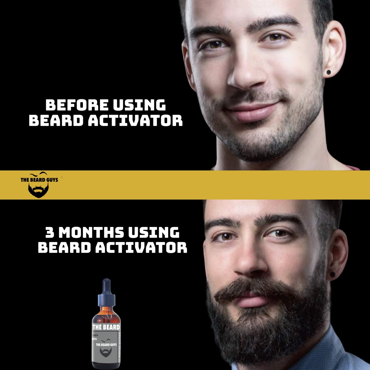 The Beard Guys 5% Minoxidil Beard Growth Oil, 2 Ounce