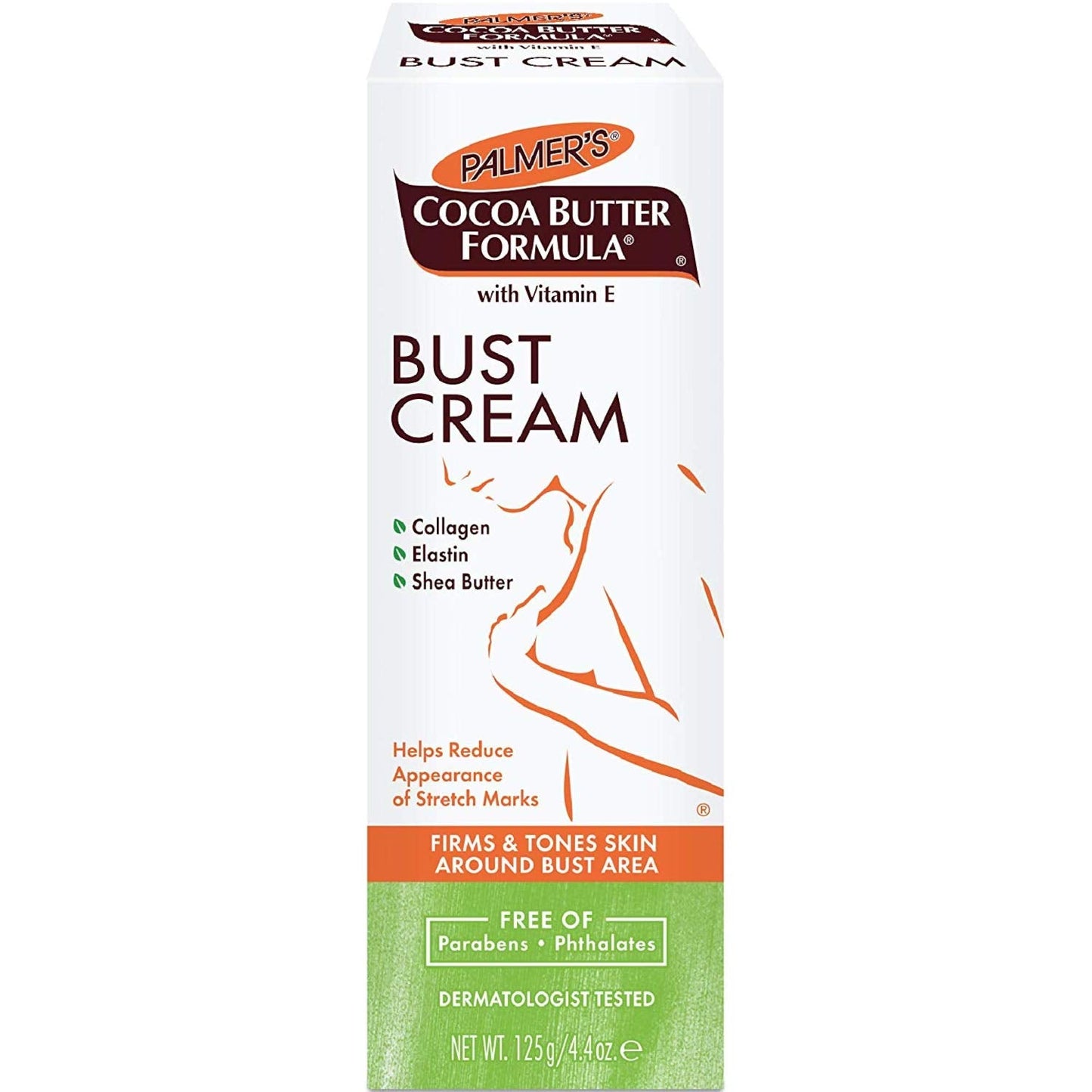 Palmer's Cocoa Butter Formula Bust Cream 4.40 oz (Pack of 4)