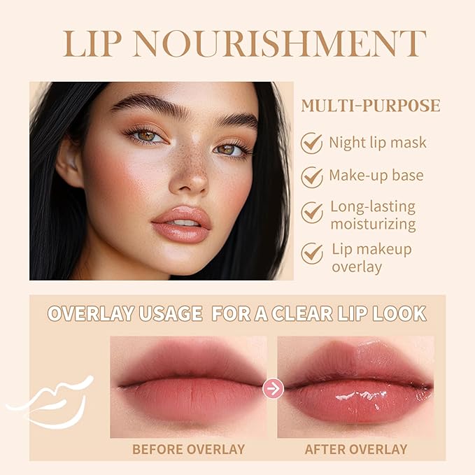 Summer Special Lip Butter Balm - Ultra-Hydrating, Nourishing Lip Care with Natural Ingredients, Shea Butter & Olive Butter, Soothes & Softens Dry Lips (#4 Cake (glitter), 0.5 Fl Oz (Pack of 1))