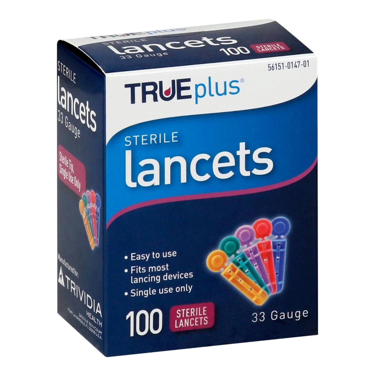 TRUEplus Sterile Lancets 33 Gauge (200-ct)