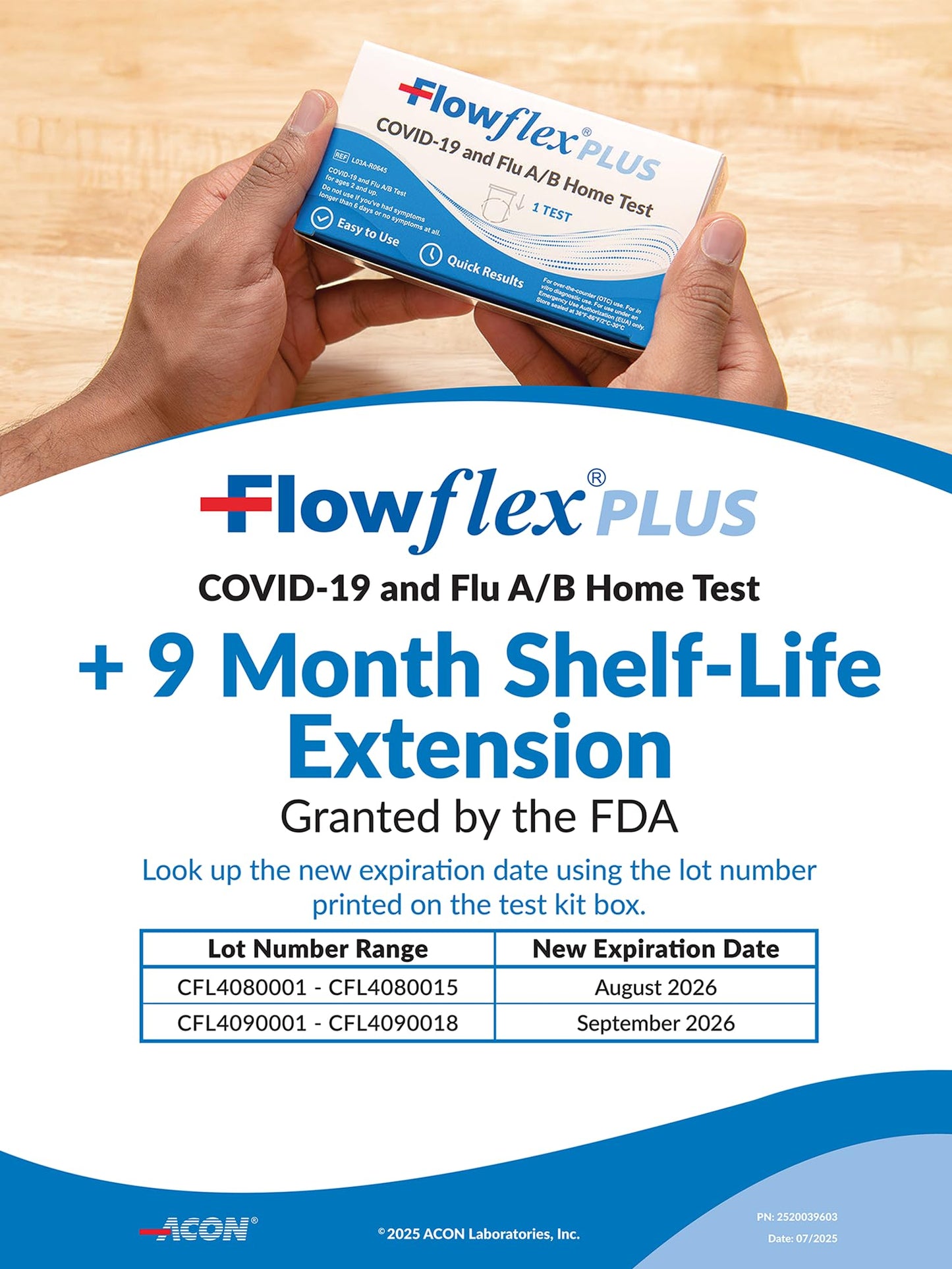 COVID & Flu Home Test by Flowflex Plus, Rapid Results in 15 Minutes, Trusted OTC COVID-19 & Flu A/B Testing Kit, FSA and HSA Eligible, Easy to Use & No Discomfort, 1 Pack 1 Test