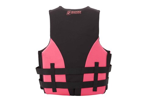 Seachoice Evoprene Multi-Sport Life Jacket - M - Pink/Black, Fits Chest 33-36 in, USCG Level 70