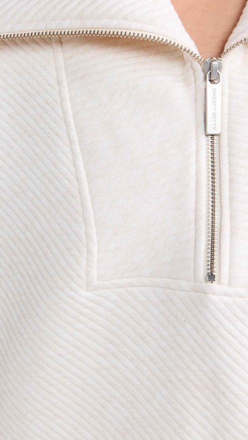 Sweaty Betty RADIANT CASUAL HALF ZIP SWEATSHIRT
