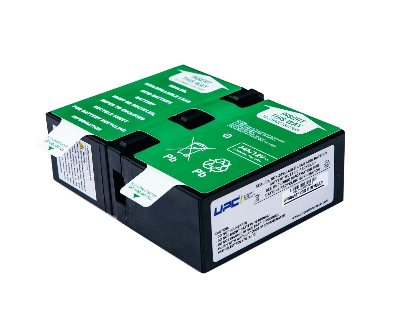 Upc Upgrade Parts Company Apcrbc123-Upc Replacement Battery For Apc Rbc123 Ups Systems - Bn1080G, Bx1300G, Br1000G, Bx1350M, Bn1