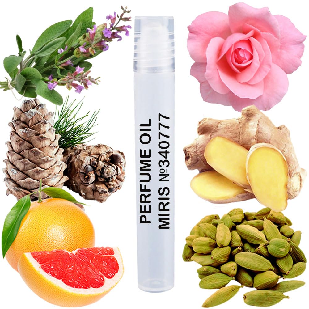 MIRIS No. 340777, Inspired by Ysls Homme Ultime, Long-Lasting Perfume Oil for Men Roll-On, Rollerball 0.34 Fl Oz / 10 ml