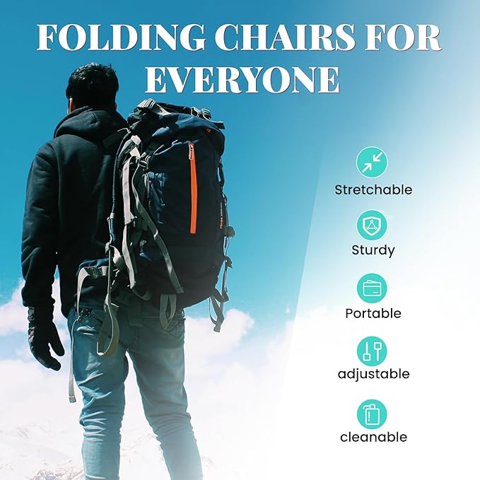 FXKS 2 Pack Upgraded Collapsible Stool Folding Stool with Cushion,Retractable Folding Stool Max Load Capacity 400lbs, Portable Telescoping Stools for Camping Hiking Outdoor BBQ -Mint Green