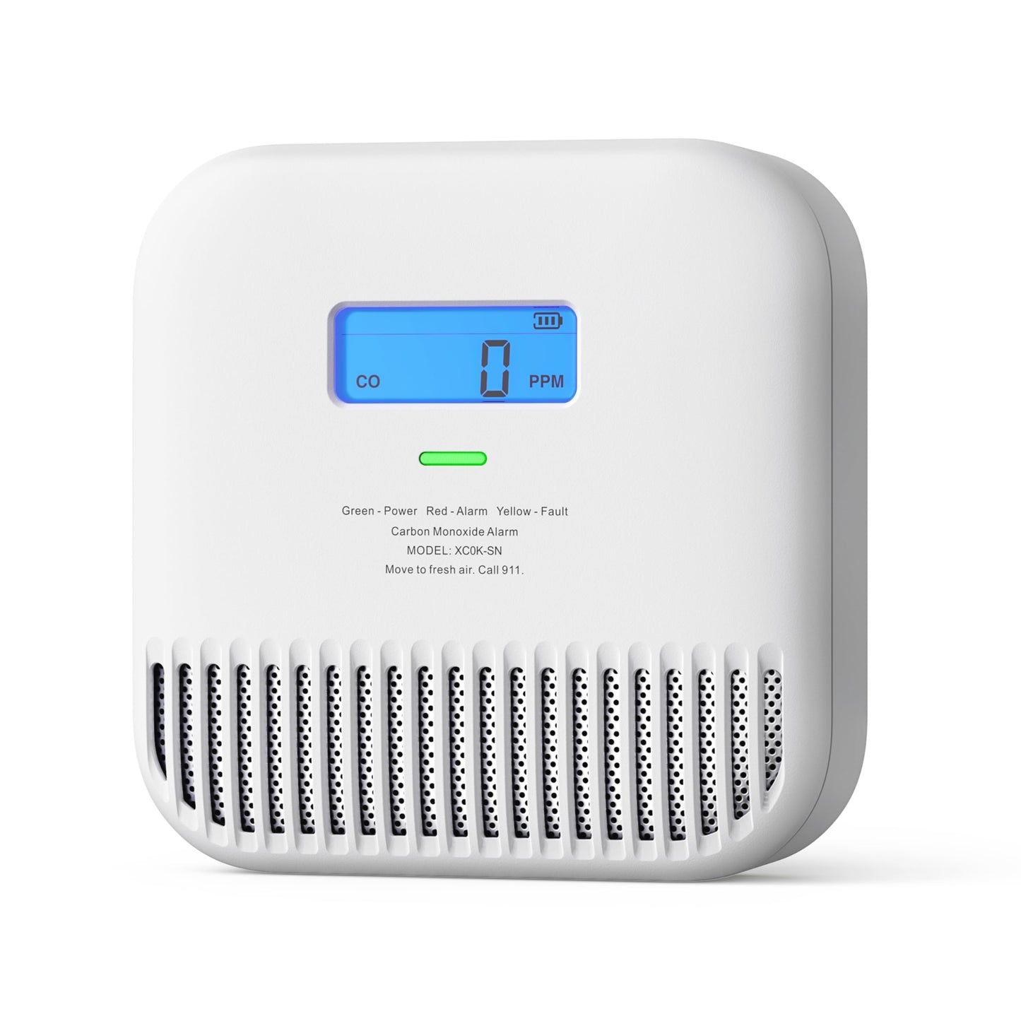 X-Sense Carbon Monoxide Detector, Built-in 10-Year Battery Powered, Portable Carbon Monoxide Detector for Home, Model XC0K-SN, 1-Pack