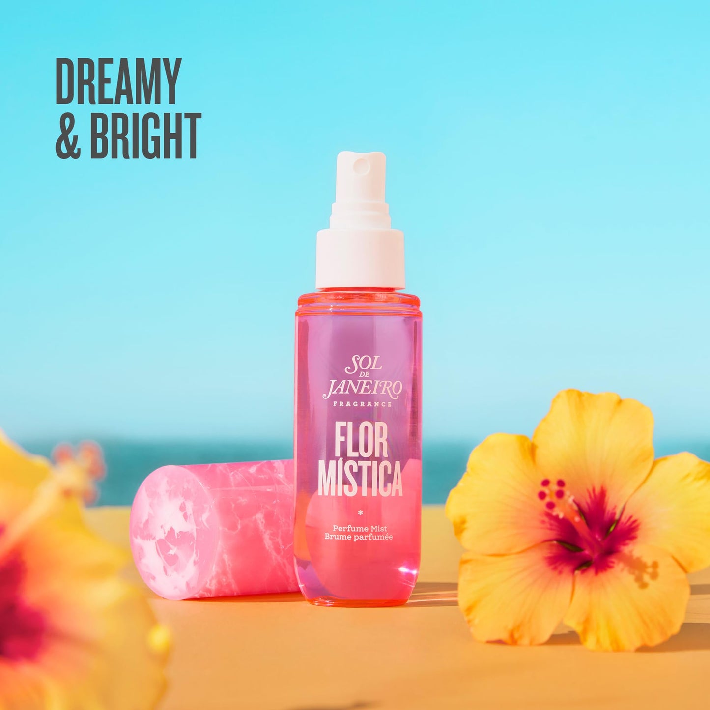 Sol de Janeiro Flor Mistica Hair & Body Perfume Mist Limited Edition Scent 3 fl oz/90 ml Travel-Friendly Fragrance Mist
