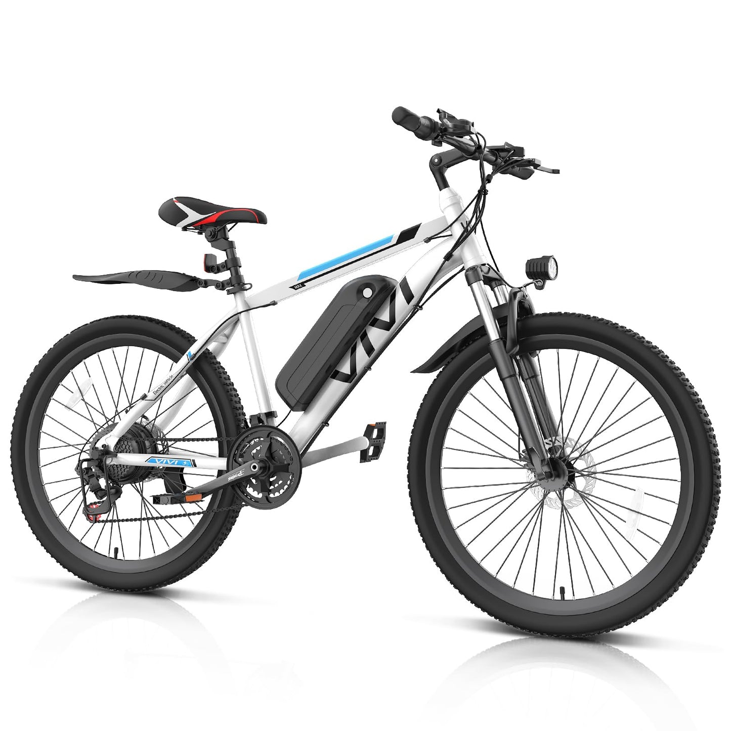 Vivi Electric Bike for Adults, 749W Ebike 26" Electric Mountain Bike, 19.8MPH Adult Electric Bicycles Commuter Ebike with 48V Battery, Up to 50 Miles, 21 Speed, SGS Certified to UL2849