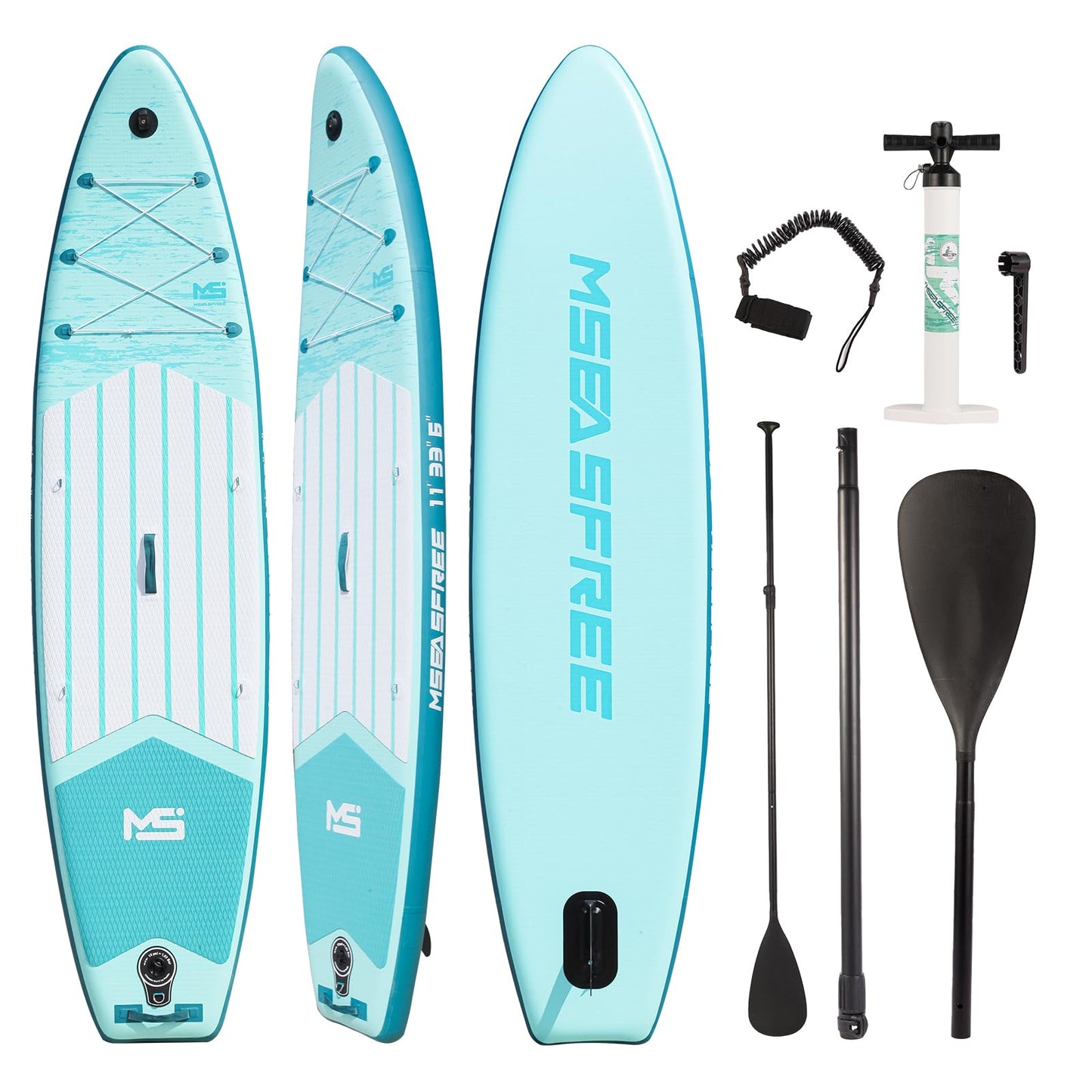 YoePuiw 11”33“6 Premium Inflatable Stand Up Paddle Boards with Durable SUP Paddle Board Accessories Wide Stable Design Includes Backpack Required Parts Non-Slip Comfort Deck for Youth & Adults