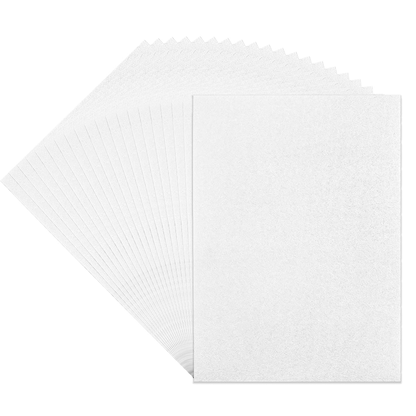 WHOLGMZY 36 Pieces Shrink Plastic Sheets, Clear Shrink Paper Shrink Art Paper for Kids Crafts Keychain DIY Jewelry Making (7.9 X 5.7 inch)