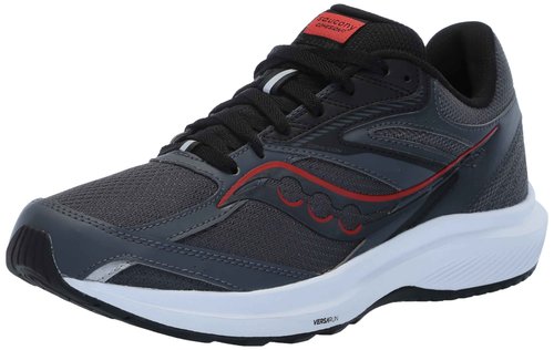 Saucony Men's Cohesion 17, Shadow/Black, 9.5