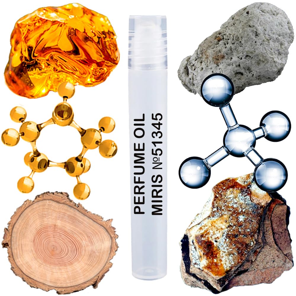 MIRIS No. 51345, Inspired by Not A Superdose, Long-Lasting Unisex Perfume Oil for Women & Men Roll-On, Rollerball 0.34 Fl Oz / 10 ml