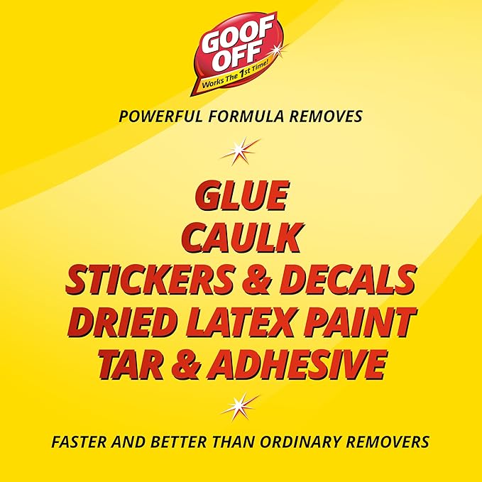 Goof Off Pro Strength Remover, 8 oz. Metal Can