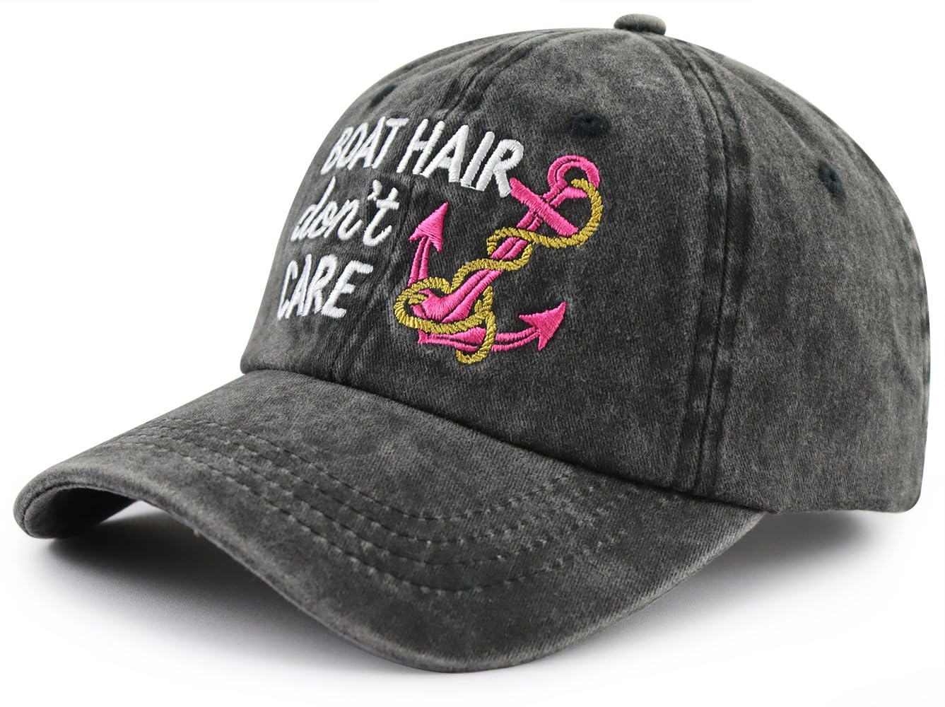 VIPCapz Boat Hats for Women Men, Funny Boat Captain Hat, Boating Accessories Sailing Baseball Cap, Thanksgiving Birthday Gifts for Dad Mom Sailor Boater Owner