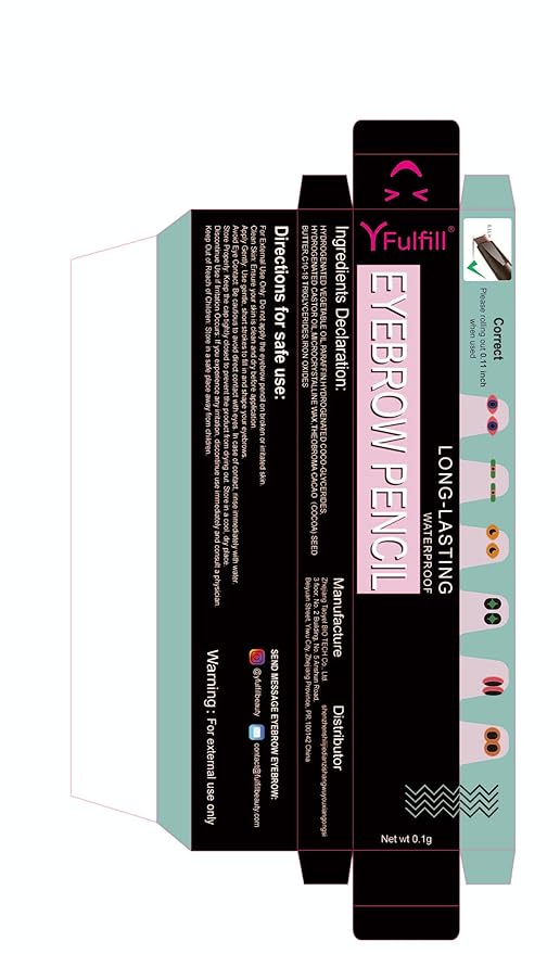 Black Eyebrow Pencil - Women's Waterproof Brow Pencils