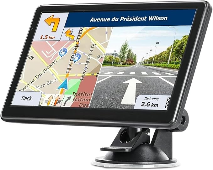 GPS Navigator for Car Truck RV, 7 Inch Touch Screen GPS for Car with 2026 Maps Free Lifetime Updates, Voice Turn-by-Turn G...
